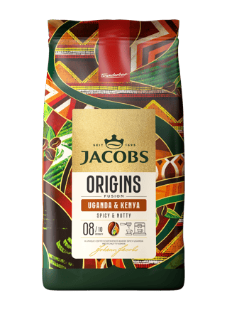 10047639 Jacobs Origins Uganda  Kenya INT 1000g Bag Standing V3 PRD v01 00